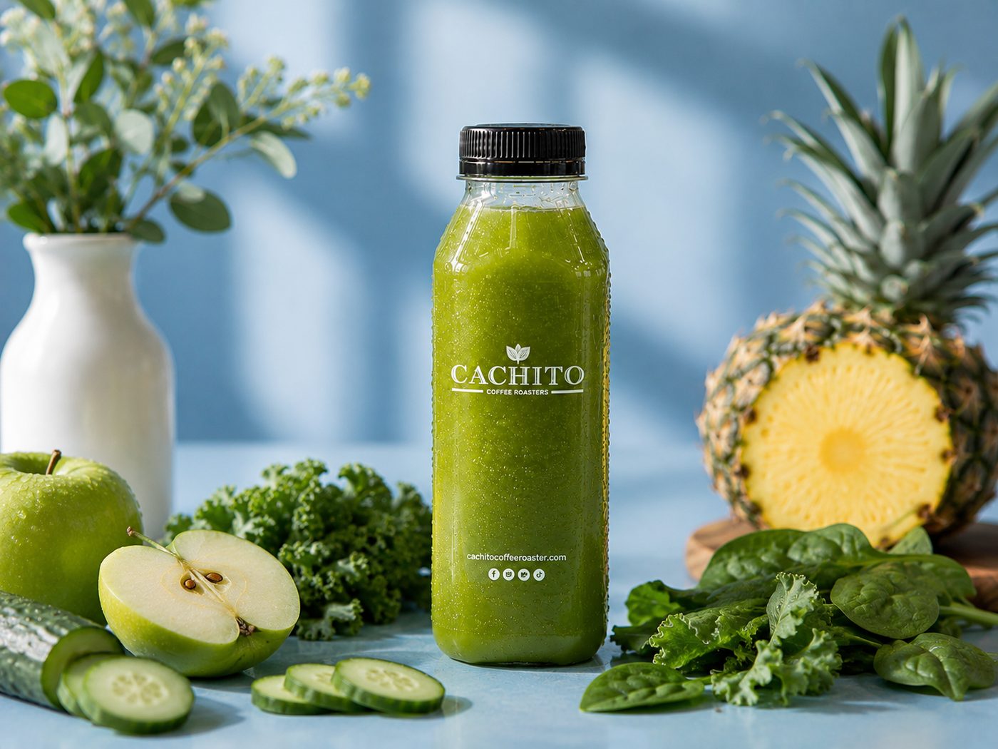 Green at Cachito Coffee Roasters Miami Beach