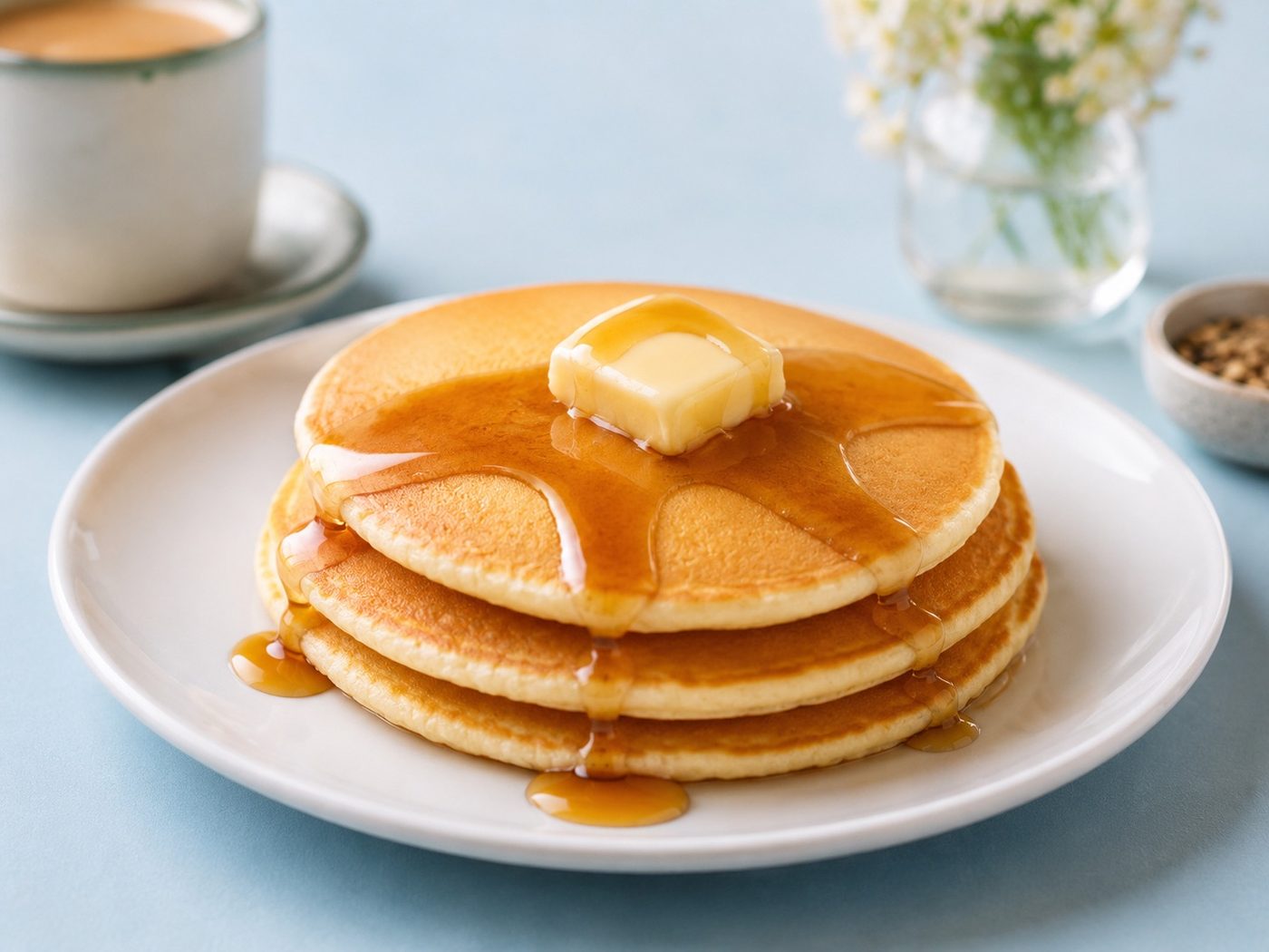 Pancakes at Cachito Coffee and Bakery in Miami Beach